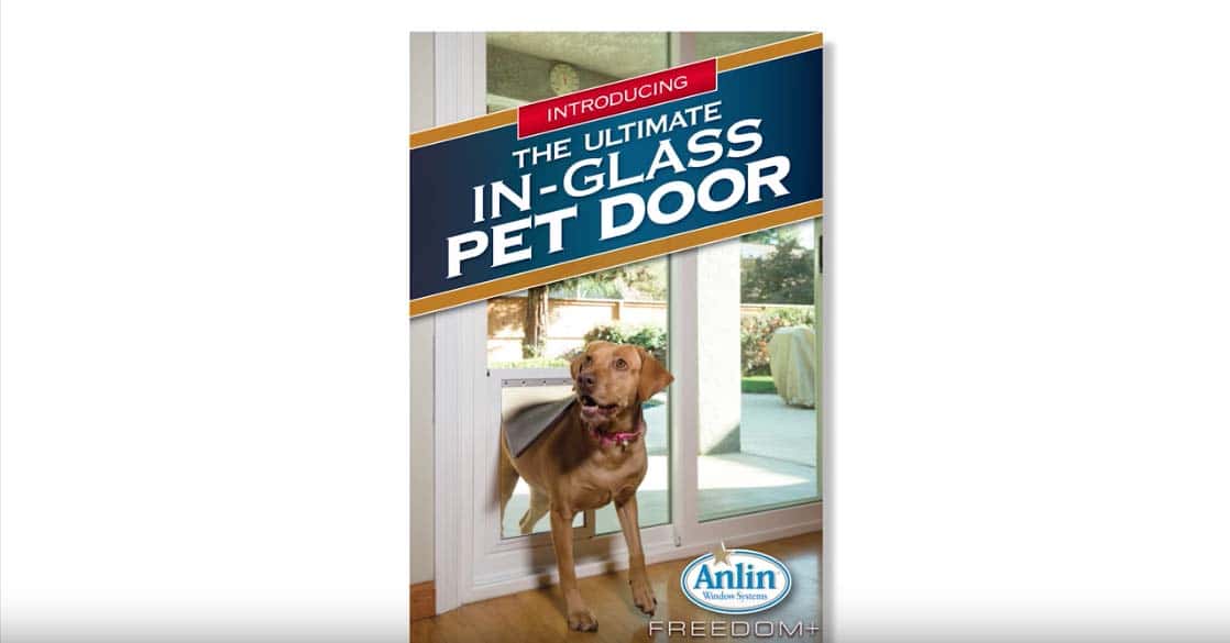 Anlin Freedom+ In-Glass Pet Door