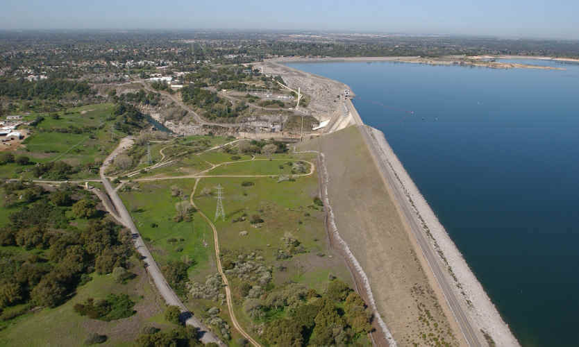 Dam in Folsom, CA Dam in Folsom, CA