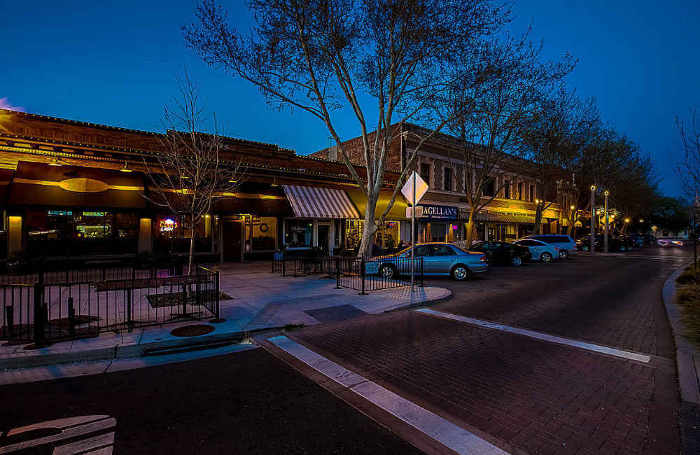 Tracy CA at Dusk Tracy CA at Dusk